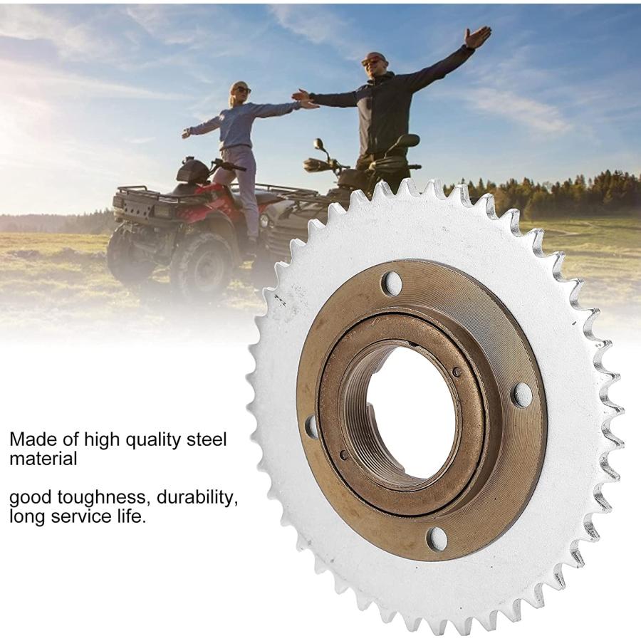 【並行輸入品】VGEBY Toothless Flywheel Rear Chain Sprocket T8F 44T Spro ...