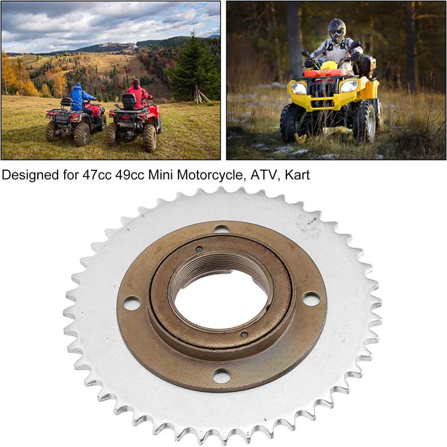 【並行輸入品】VGEBY Toothless Flywheel Rear Chain Sprocket T8F 44T Spro ...