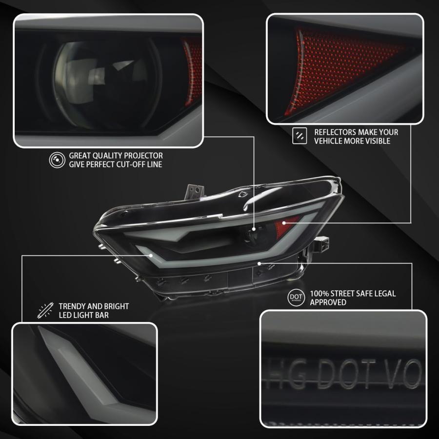 並行輸入品】Autozensation 2015-2017 フォード マスタング HID
