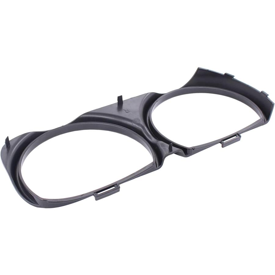 【並行輸入品】NewYall 2個パック フロント左右ヘッドライトベゼル チャレンジャーSRT ヘルキャット専用の画像