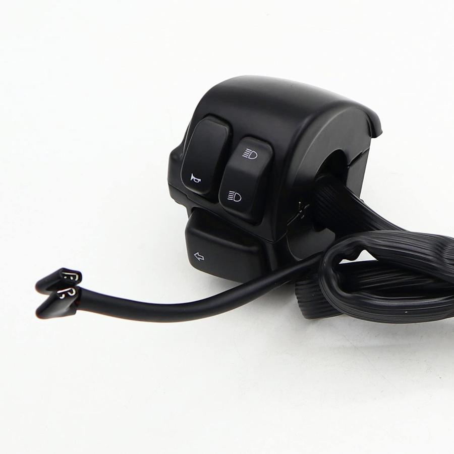 【並行輸入品】Control Switches Handlebar Wire Harness Horn Turn Signals Light On/Oの画像