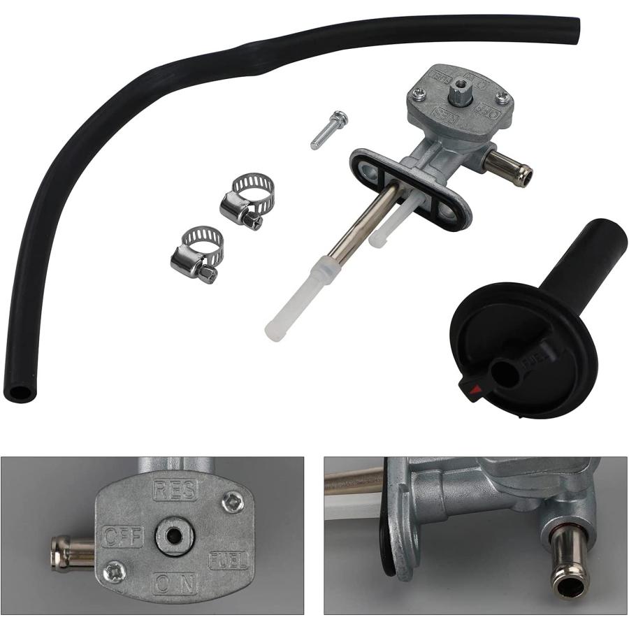 81%OFF!】 Topteng Motorcycle Fuel 4x4 KVF400D Lever fits Prairie Prairie  KVF400C 400 Valve 1999-2002 Kawasaki Petcock 400 for with Screw 1999-2002  タイヤ、ホイール