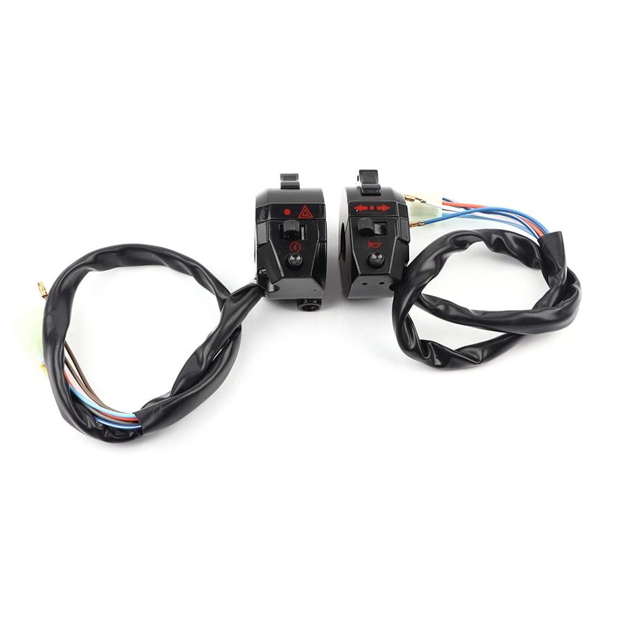 Akozon Switches Motorcycle Signal Switch ATV Headlight/Reverse Switch