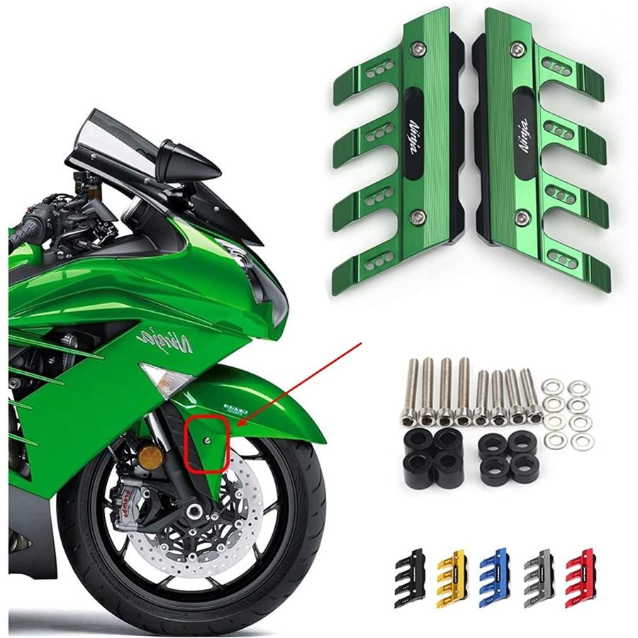【並行輸入品】Motorcycle CNC Mudguard Side Protection Block Front Fender Anti-Fall