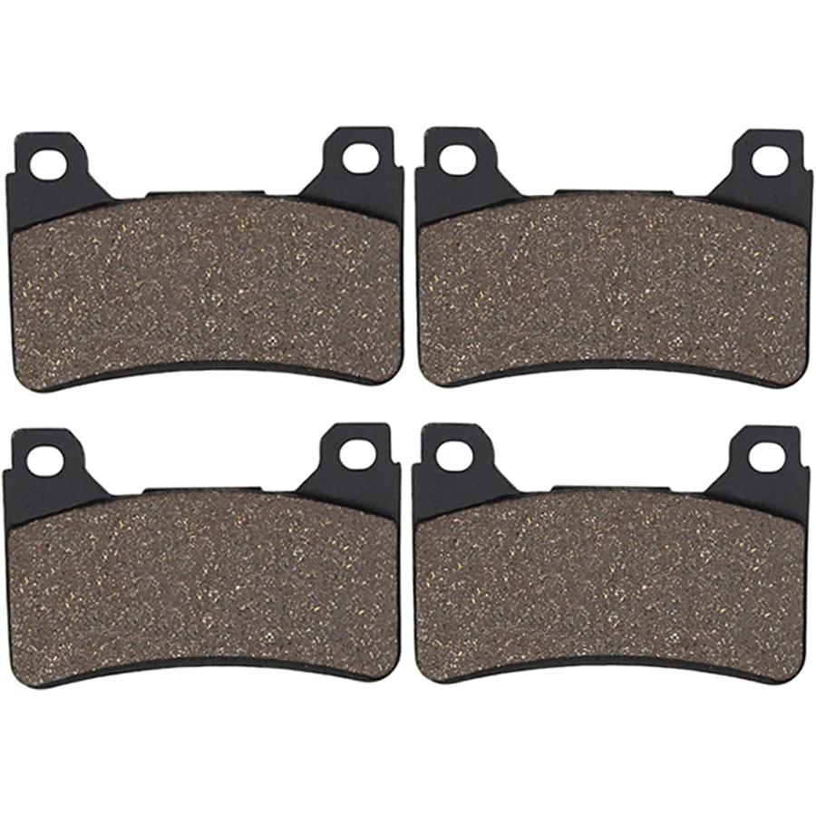【並行輸入品】Motorcycle Front Brake Pads for Honda CBF 600 Cbf600 N7 Radial Calip