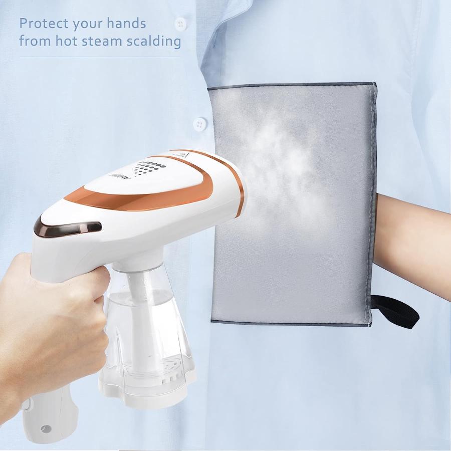 YOUTHUP Garment Steamer Ironing Glove  Waterproof Anti Steam Mitt with Finger Loop  Complete Care Protective Garment Steaming Mitt  Heat Resistant｜dep-dreamfactory｜05