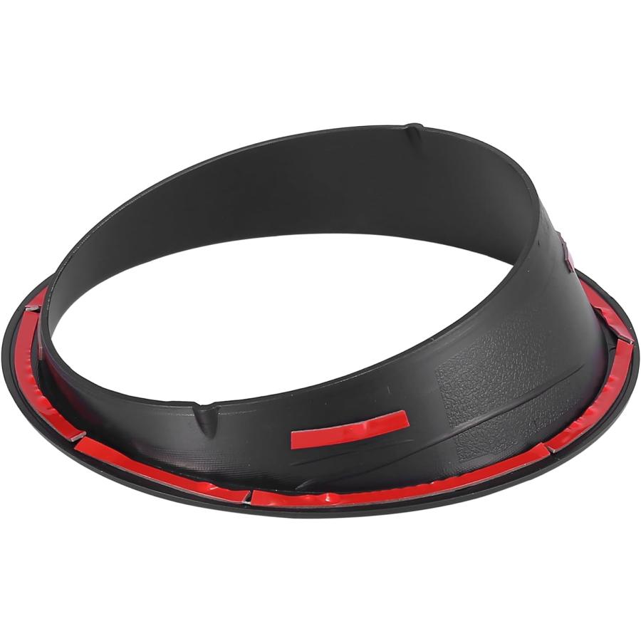 【並行輸入品】X AUTOHAUX Pair Black Exterior Front Headlight Cover Trim Sticker AB_4