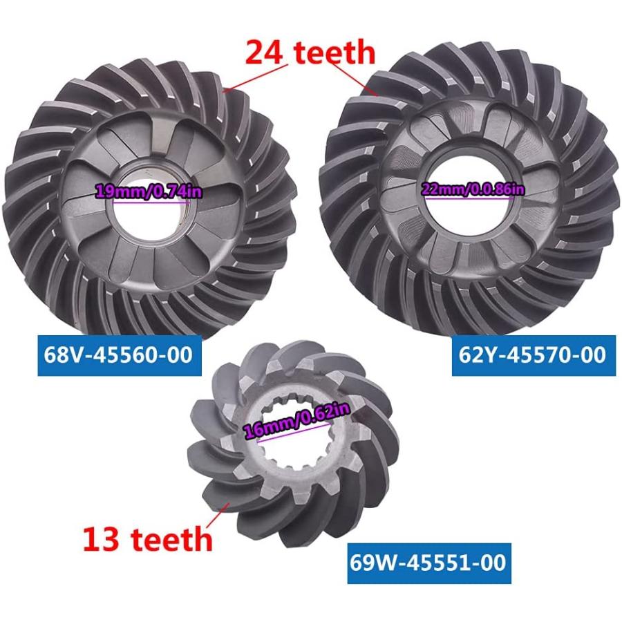 【並行輸入品】OVERSEE Pinion 69W-45551-00; Forward Gear 69W-45560-00; 62Y-45570-00の画像