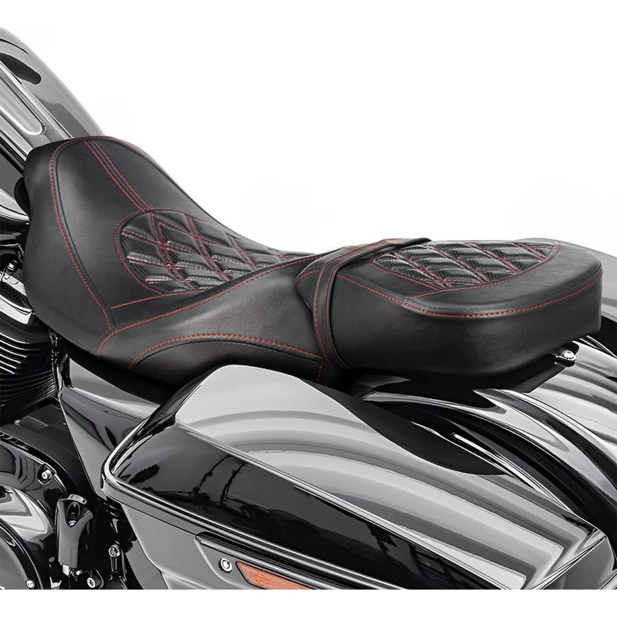 ハーレー用サドルシート&ピリオンシート Amazon | 部品屋K&W harley ハーレー BT CHOPPERS製 ボバース