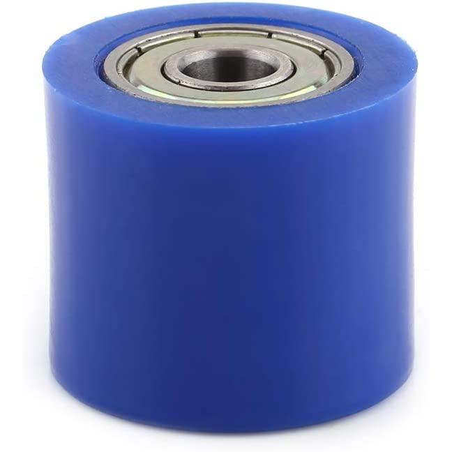 【並行輸入品】Akozon Chain Pulley Roller 8mm Drive Chain Pulley Roller Slider Tensの画像