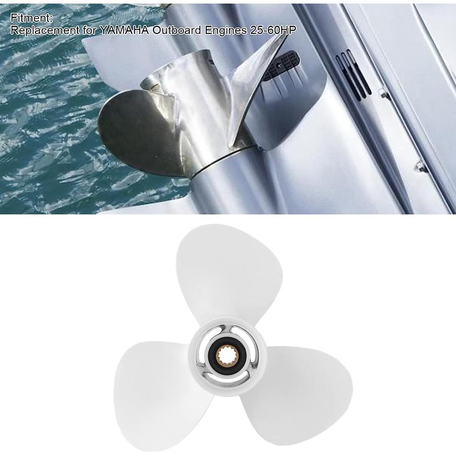 【並行輸入品】Outboard Prfor Opeller Boat Aluminum Alloy Prfor Opeller 3 Blades 13の画像