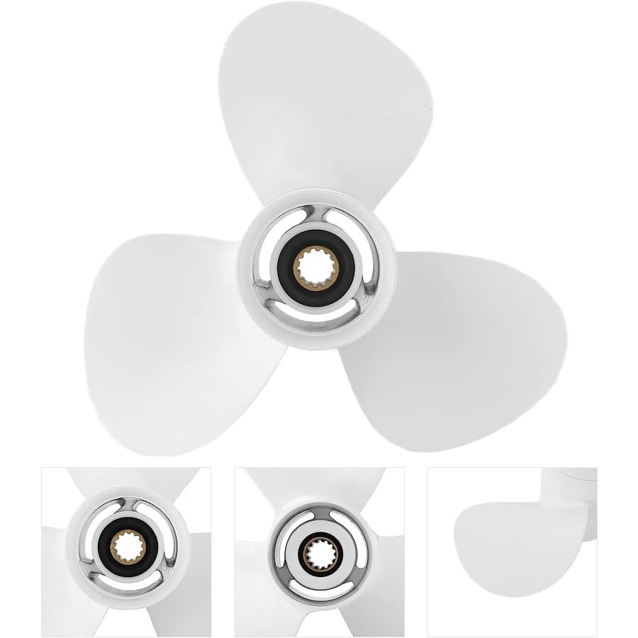 【並行輸入品】Outboard Prfor Opeller Boat Aluminum Alloy Prfor Opeller 3 Blades 13の画像