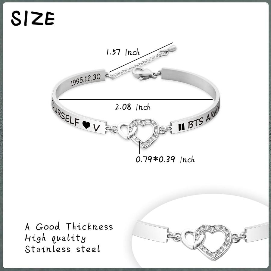 BTS LOVE MYSELF LM ブレスレット BTS LOVE MYSELF BRACELET - メルカリ