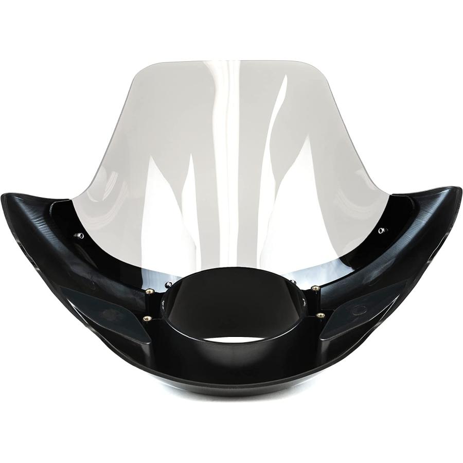 並行輸入品】Krator 22inchH Universal Clear Windshield