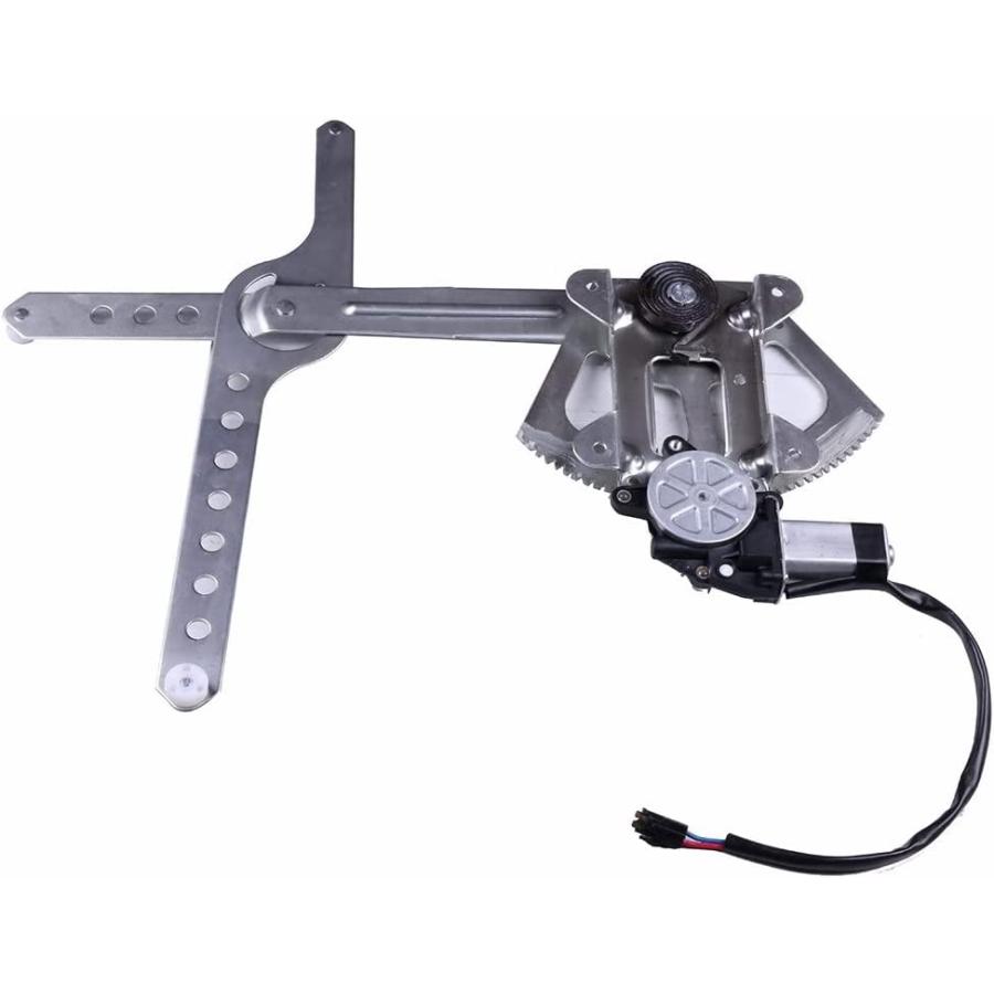 Left Front Power Window Motor & Regulator Assembly For 2003-2009 Dodge Ram 3500 5.7L & 5.9L - Replaces 55275599AA/AB