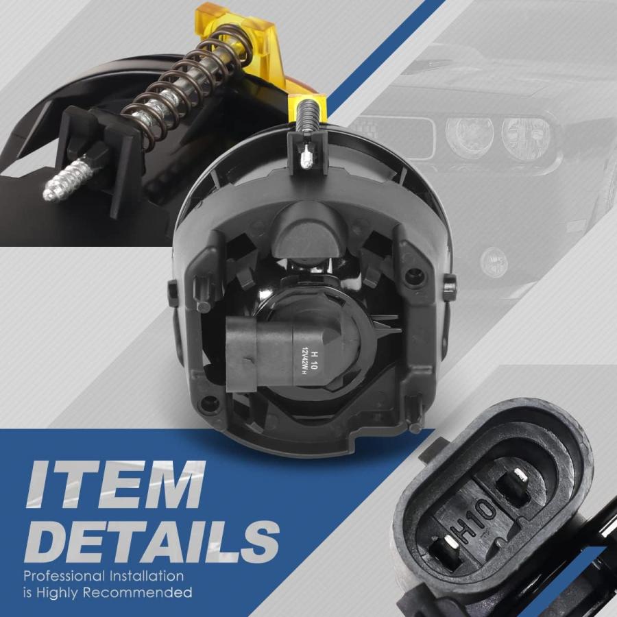 【並行輸入品】ドライビングフォグライトランプ Chrysler Pacifica Sebring Town&Country Dodge Avenger