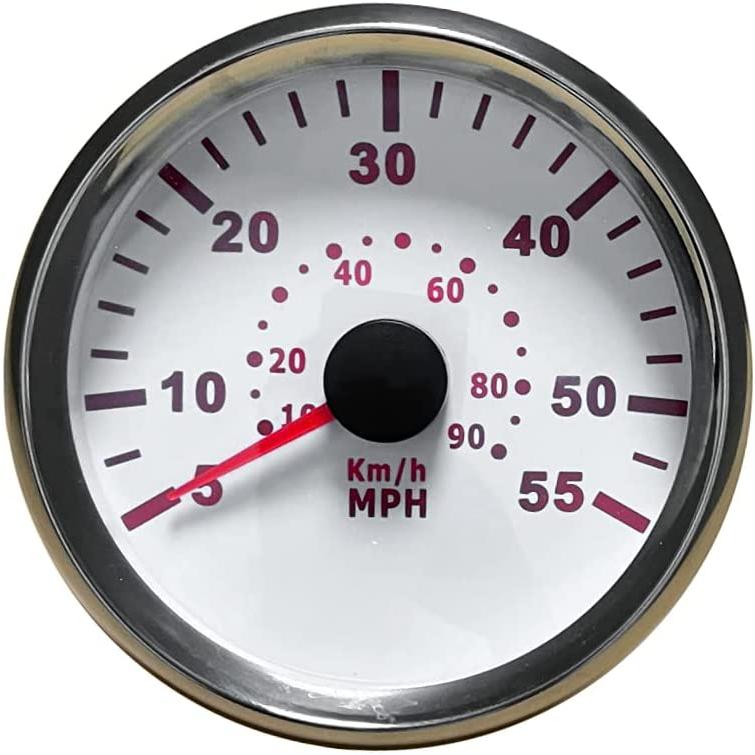 【並行輸入品】ELING 85mm 3-3/8inch Boat Yacht Speedometer Pitot Tube Pressure ...