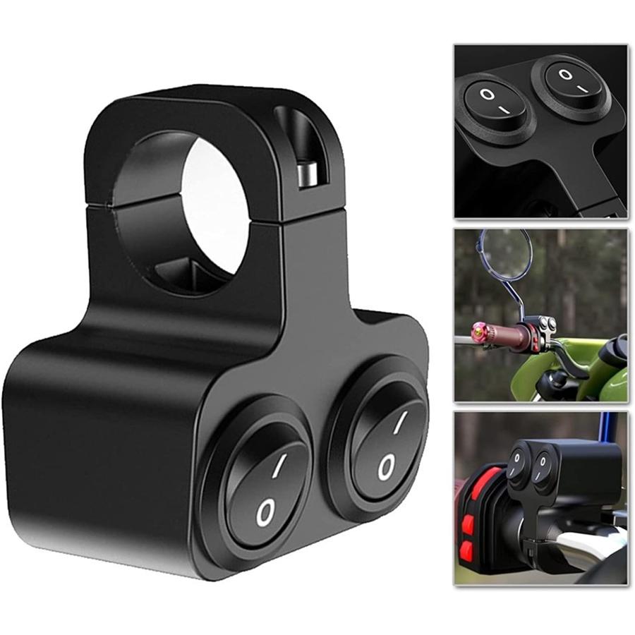 【並行輸入品】Handlebar Switches 1pc 12V 7/8inch Handlebar Control Switch Motorcy_3