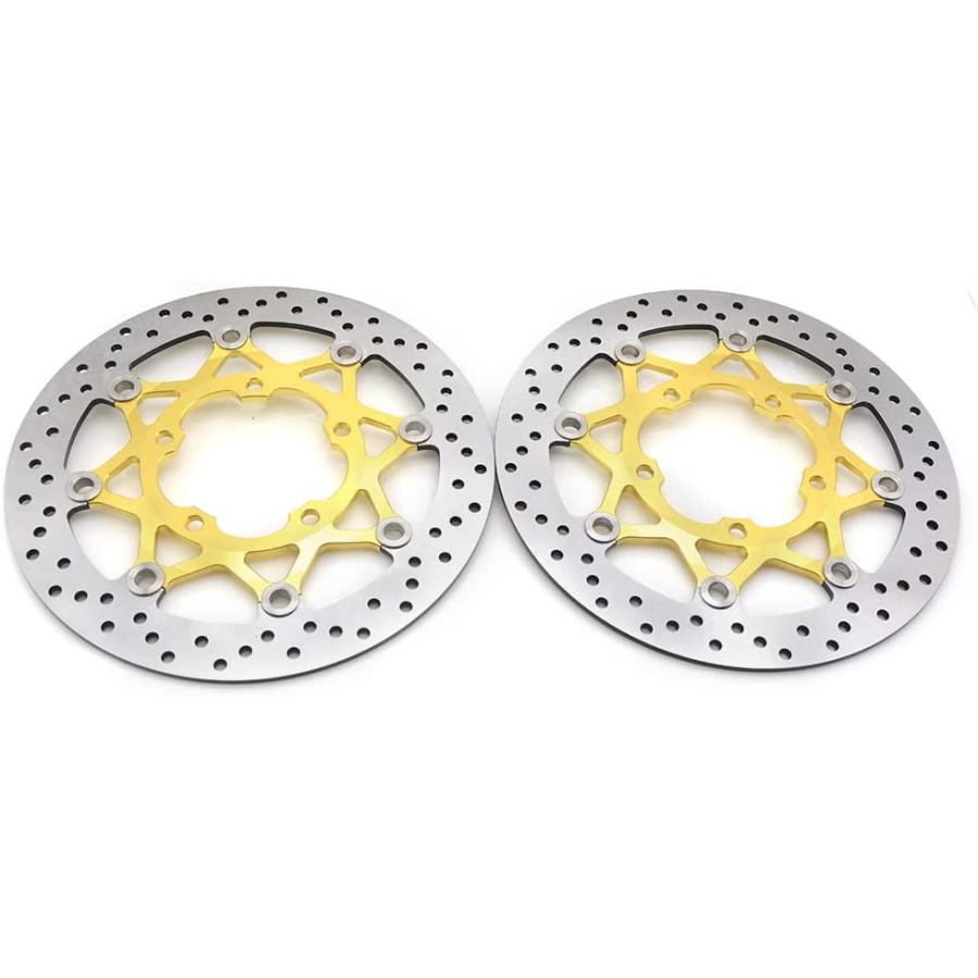 【並行輸入品】モーターサイクルフロントブレーキディスクローターFOR GSXR600/750 gsxr 600 750 2006-2010 motor_3