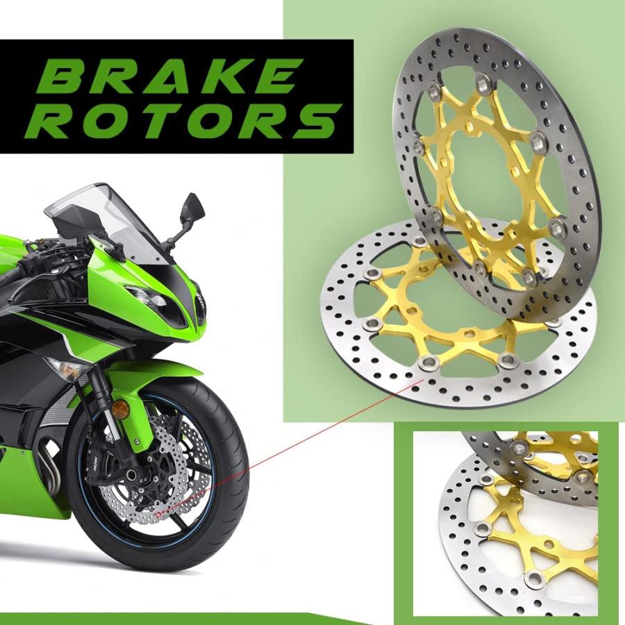 【並行輸入品】モーターサイクルフロントブレーキディスクローターFOR GSXR600/750 gsxr 600 750 2006-2010 motor_4