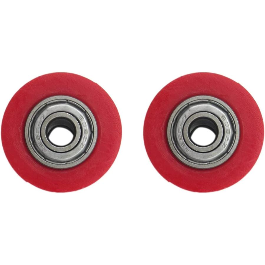 ブランド登録なし - 【並行輸入品】2Pcs 8粍 Chain Tensioner  Chain Roller Slider Tensioner Wheel Guide