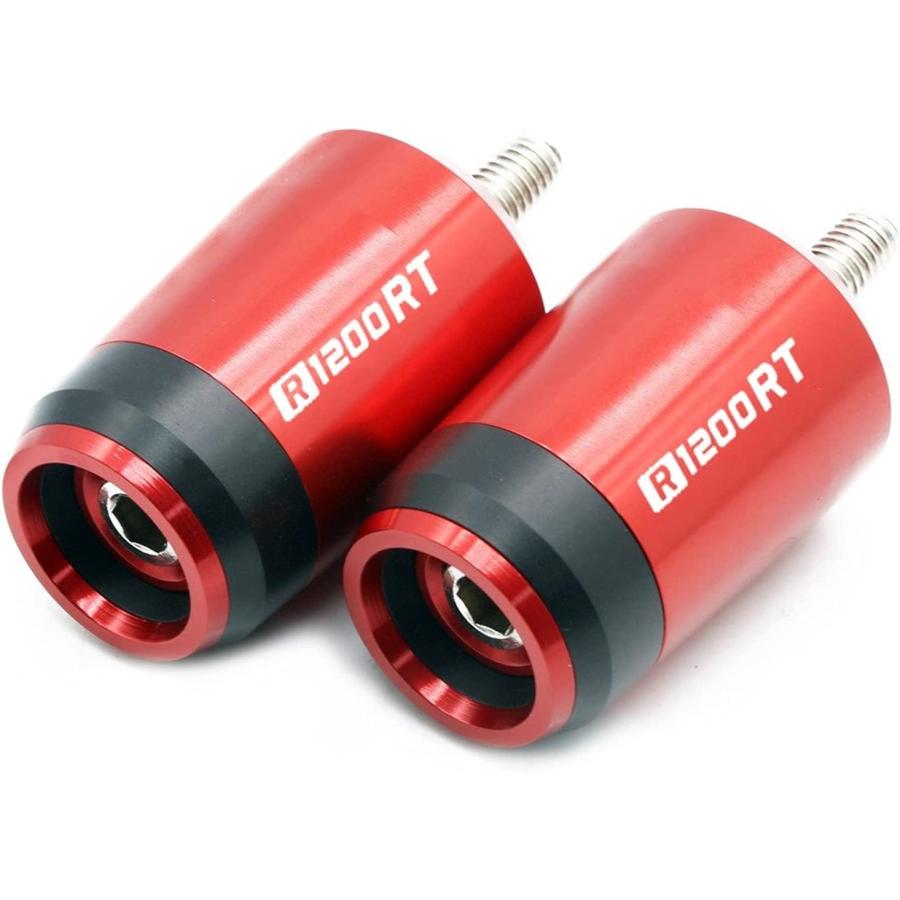 22mm 7/8inch Motorcycle Handlebar End Slider Plug Caps For Racing ATV Offroad Red