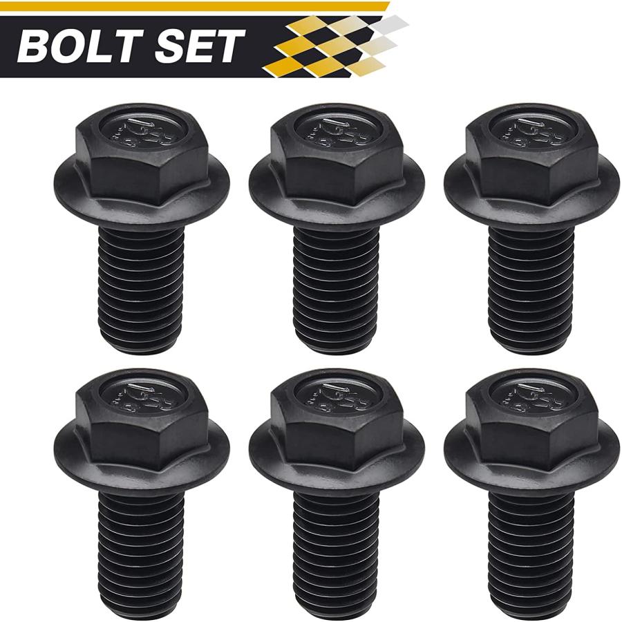 Somusen 12.9 LS Transmission Flywheel Bolts Set Flexplate Kit