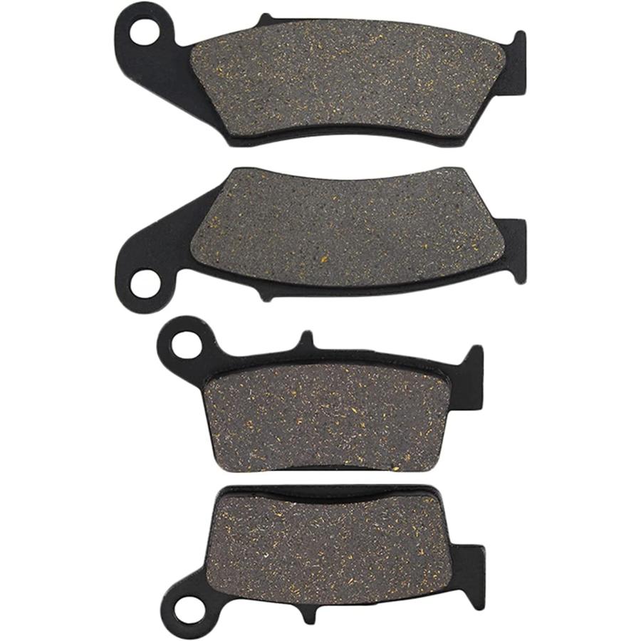 【並行輸入品】Motorcycle Front Rear Brake Pads for Kawasaki KX125 KX250 KX500 KX 1