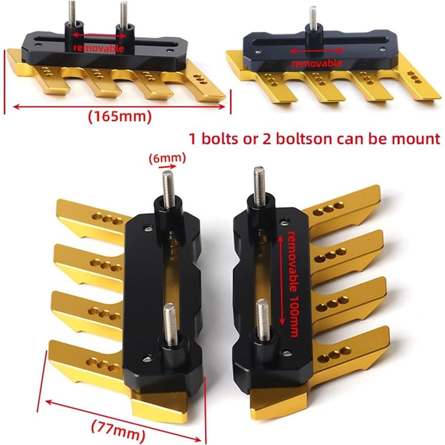 並行輸入品】Motorcycle Mudguard Front Fork Protector Guard Block
