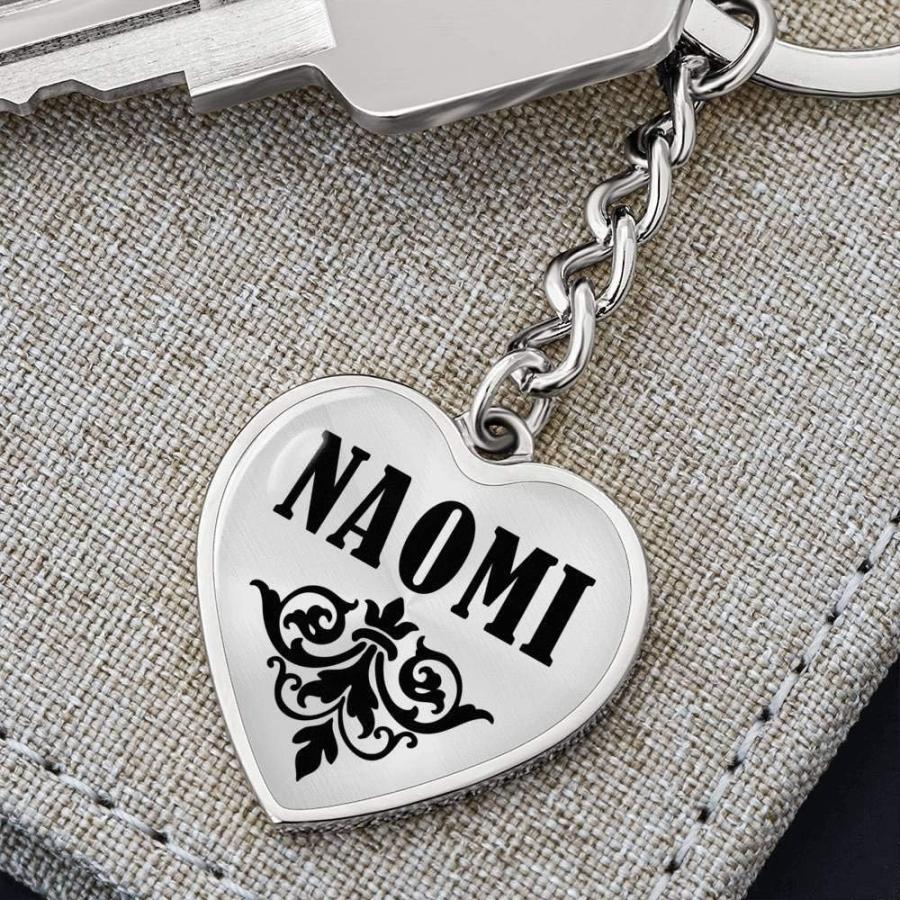Naomi v01 - Heart Pendant Luxury Keychain Personalized Name　並行輸入品｜dep-dreamfactory｜02