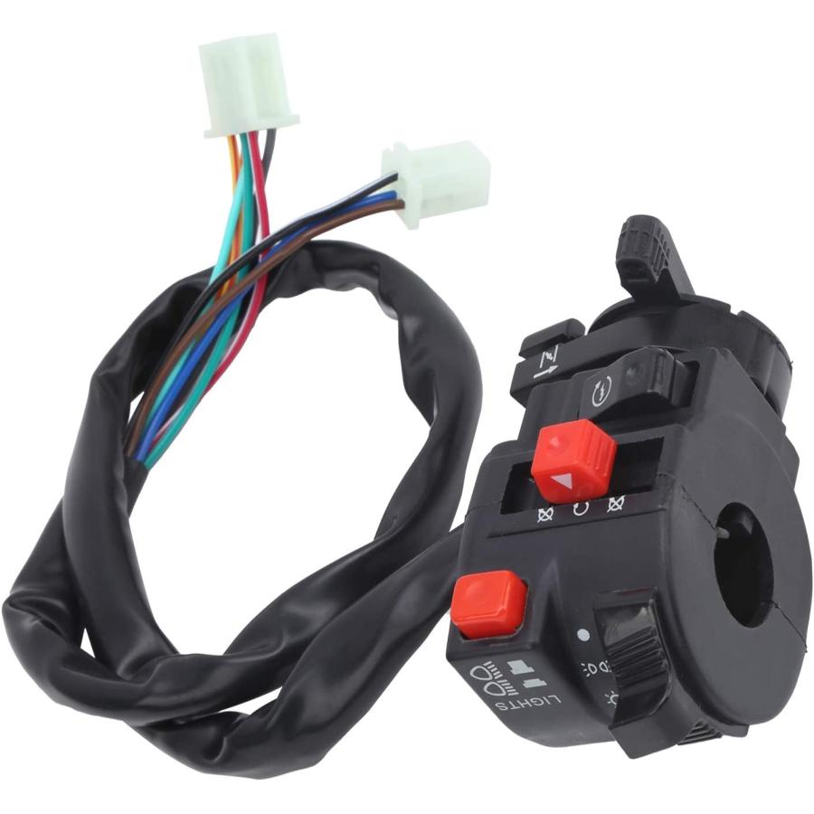 7/8" Handlebar Kill Switch With Horn Button – Momentary Push Button For ATV & Motorcycle