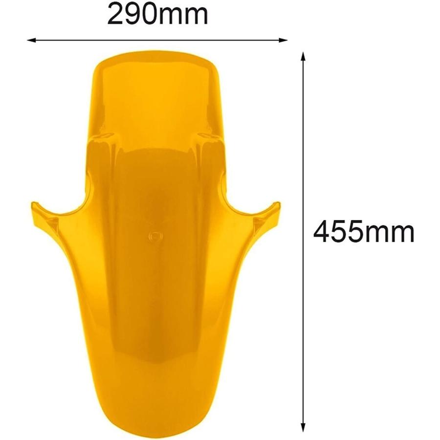 【並行輸入品】MKIOPNM Motorcycle Fender Motorcycle Front Fender Mudguard Accessori_3