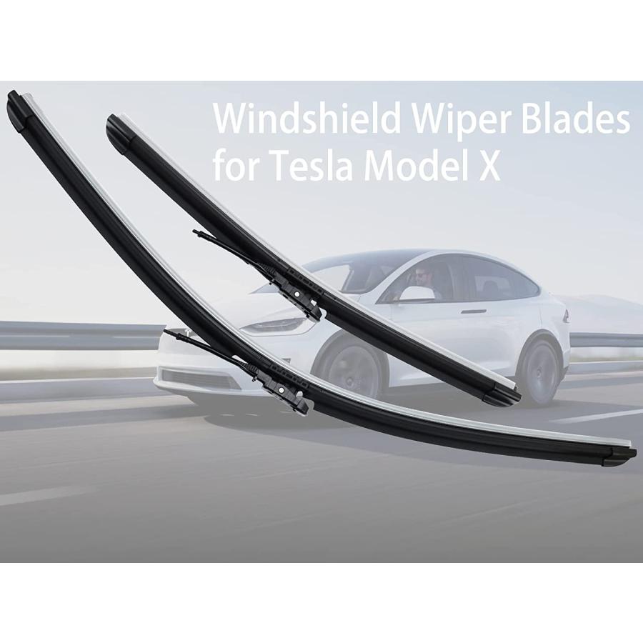 ADP Windshield Wipers Blades 18inch+28inch Compatible with Tesla Model X Wi HFAYB09MQ3GFJVK