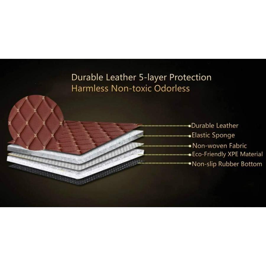 並行輸入品】カーフロアマット キャデラック ATS CTS CT6 DTS