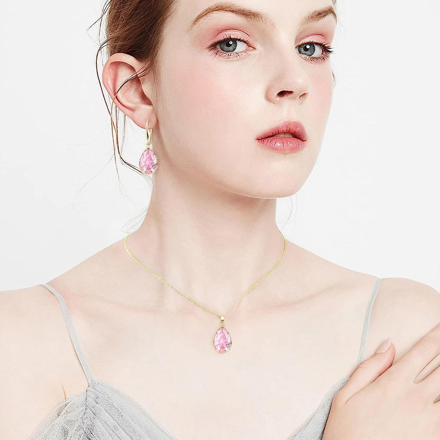 並行輸入品】Jertom オーストリアクリスタルジュエリーセット 14K 