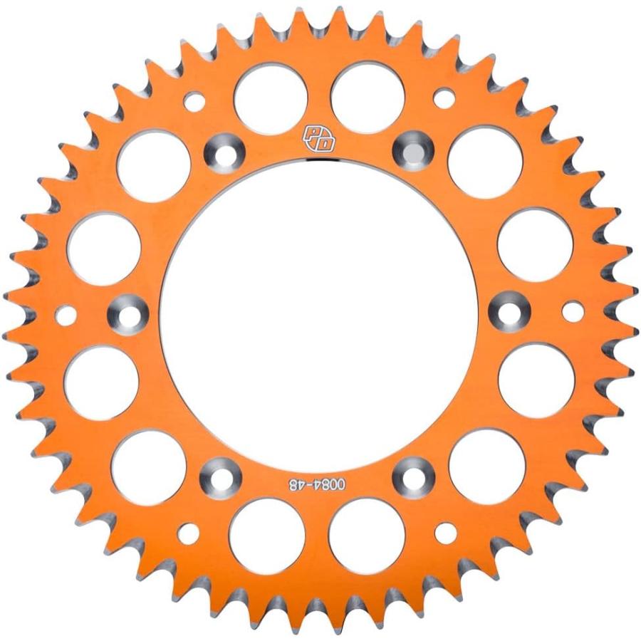 並行輸入品】Primary Drive Rear Aluminum Sprocket 53 Tooth Orange