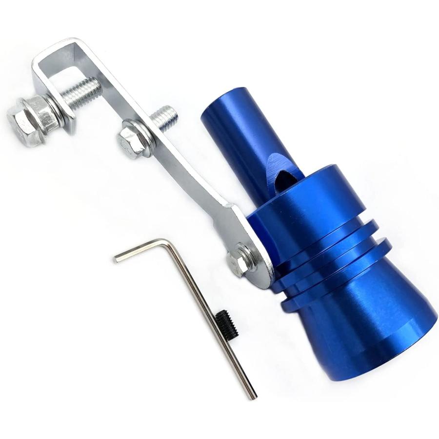 【並行輸入品】DEVMO 2pcs XL Size Aluminum Alloy Universal Turbo Sound Exhaust ...