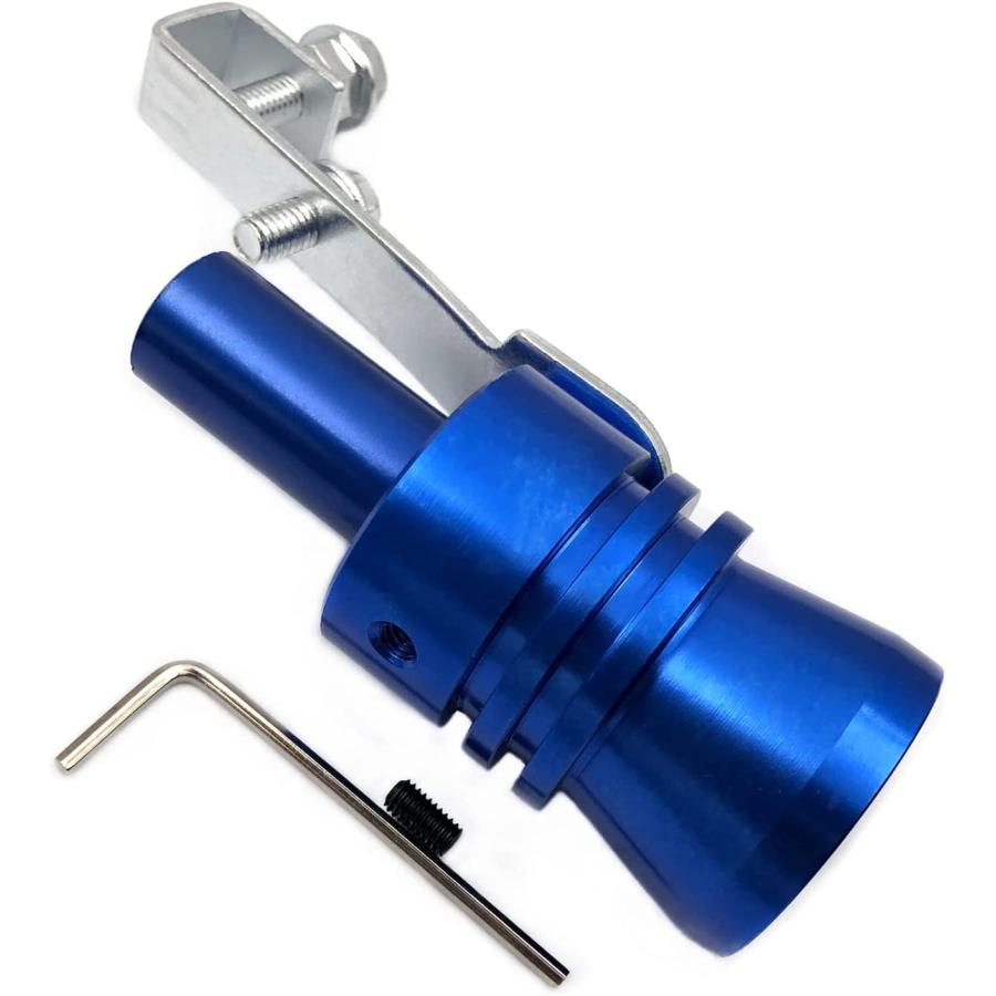 【並行輸入品】DEVMO 2pcs XL Size Aluminum Alloy Universal Turbo Sound Exhaust ...
