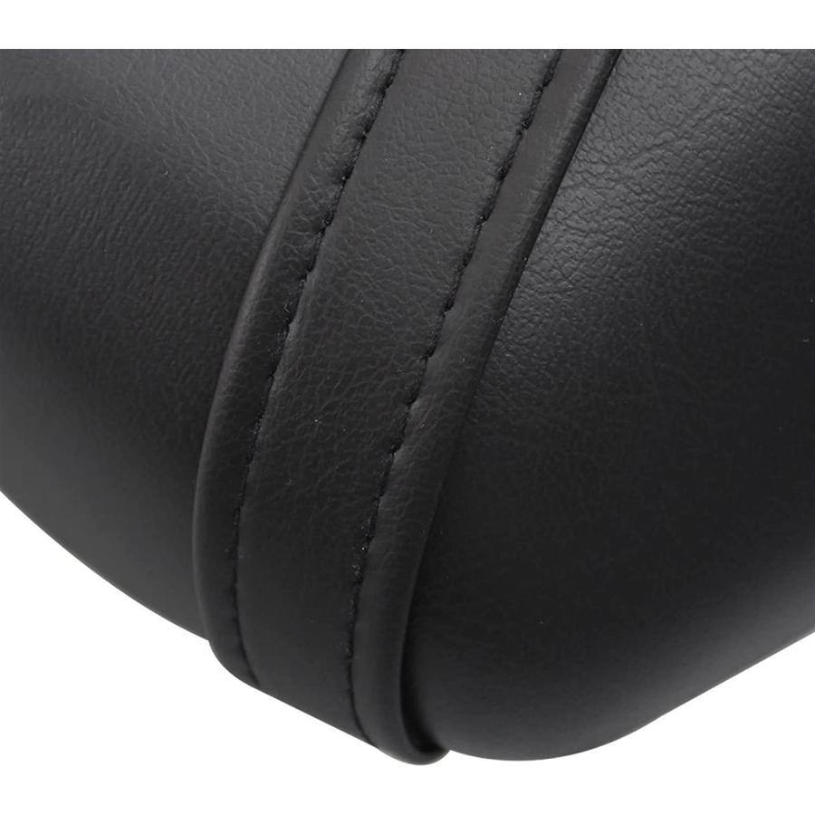 【並行輸入品】WSNDY Motorcycle Rear Passenger Seat Leather Rear Seat Cover Fit forの画像