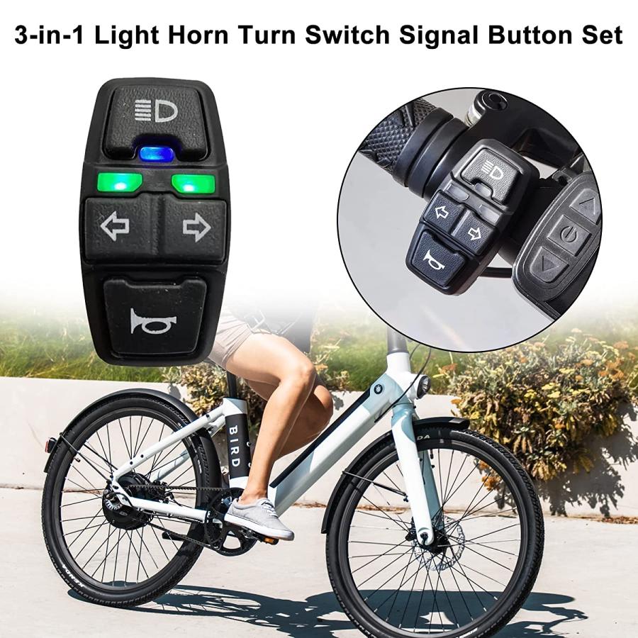【並行輸入品】Motorcycle Head Light Turn Signal Switch Motorcycle Headlights Hornの画像