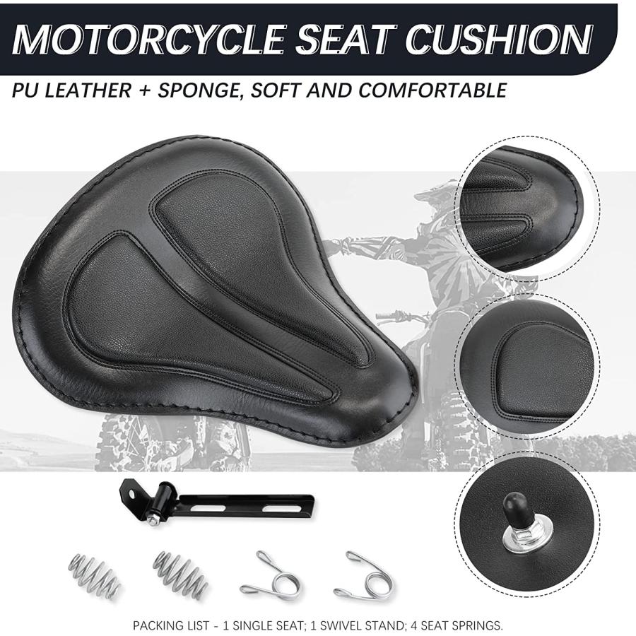 並行輸入品】DREAMIZER スポーツスター ソロシート オートバイ用