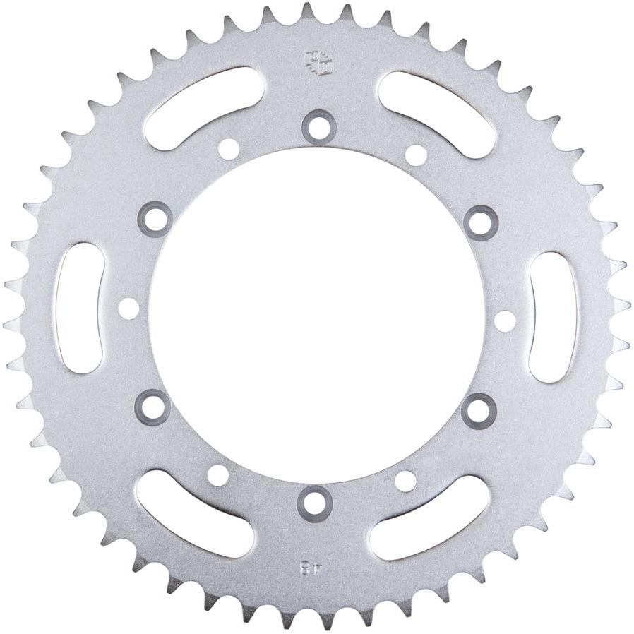 並行輸入品】Primary Drive Rear Steel Sprocket 48 Tooth Silver For