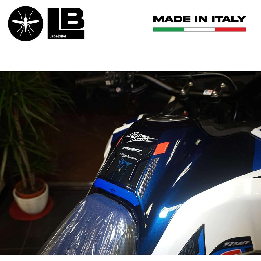 【並行輸入品】ホンダアフリカツイン11002022と互換性のある3DステッカータンクPADオートバイタンク保護　_3