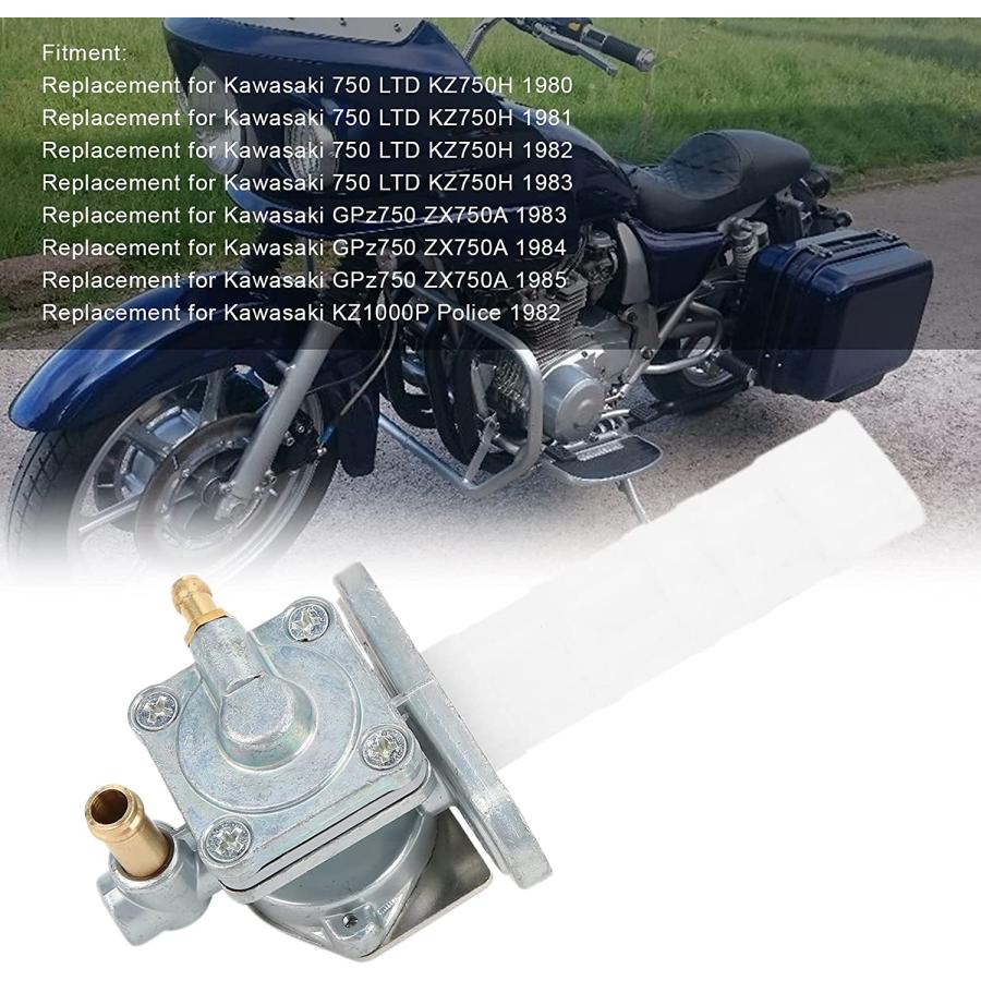Fuel Valve Petcock Switch  Good Performance Effective Fuel Valve Petcock Switch Replacement Aluminum Stable for Motorcycle　並行輸入品｜dep-dreamfactory｜06