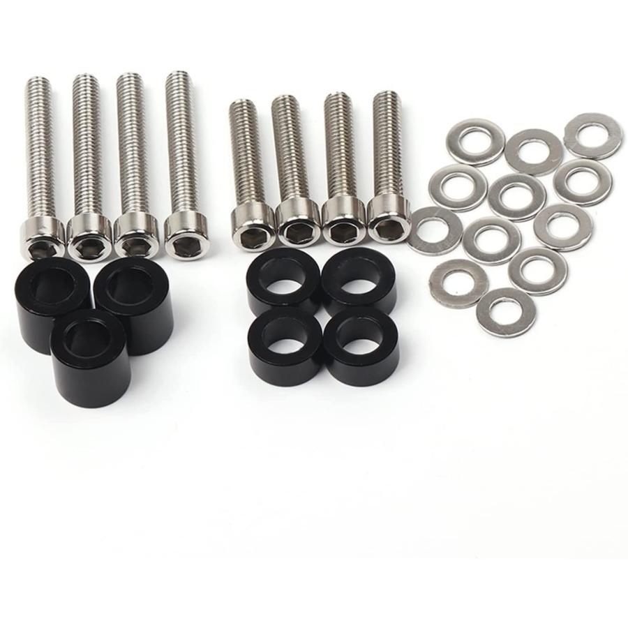 もふさま専用 並行輸入品】LHSM Motorcycle Frames CNC Aluminum Mudguard