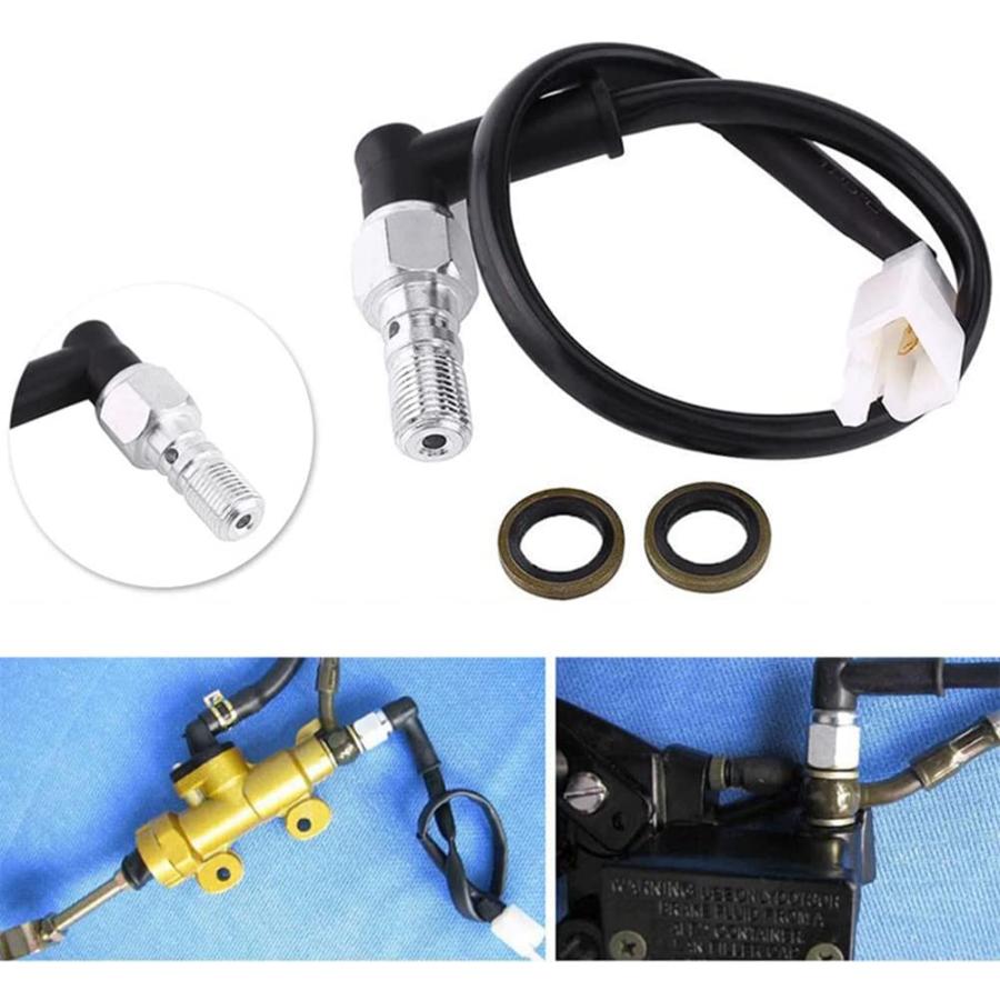 【並行輸入品】ihreesy Brake Light Switch Motorcycle Universal Motorcycle Hydraulicの画像