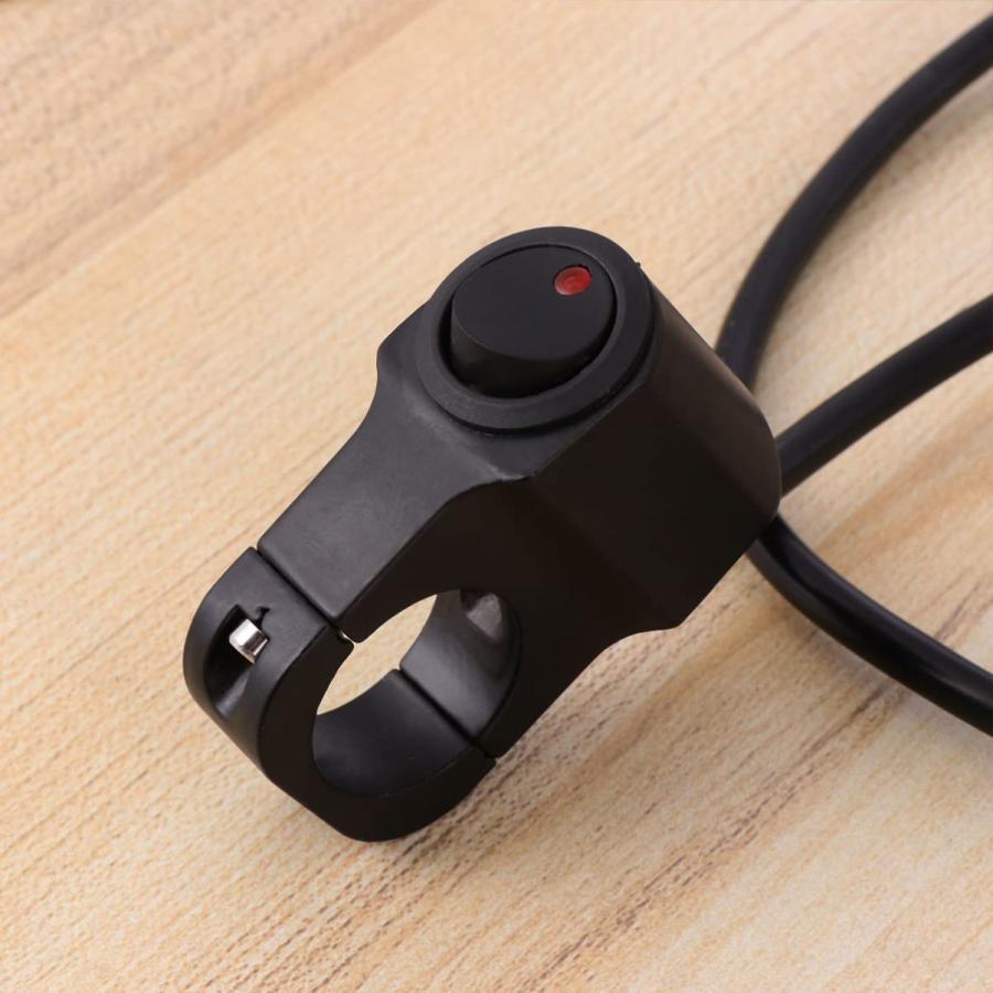 【並行輸入品】VICASKY Switches 12V 25mm Motorcycle Handlebar Headlight Switch Handの画像