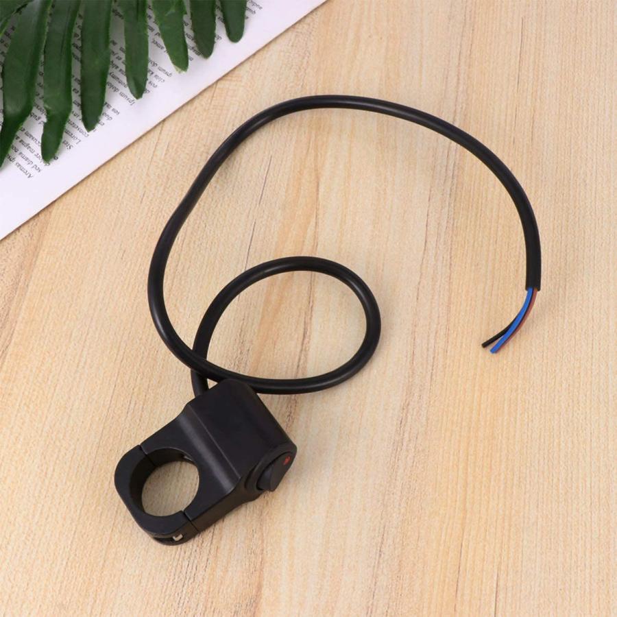 【並行輸入品】VICASKY Switches 12V 25mm Motorcycle Handlebar Headlight Switch Handの画像