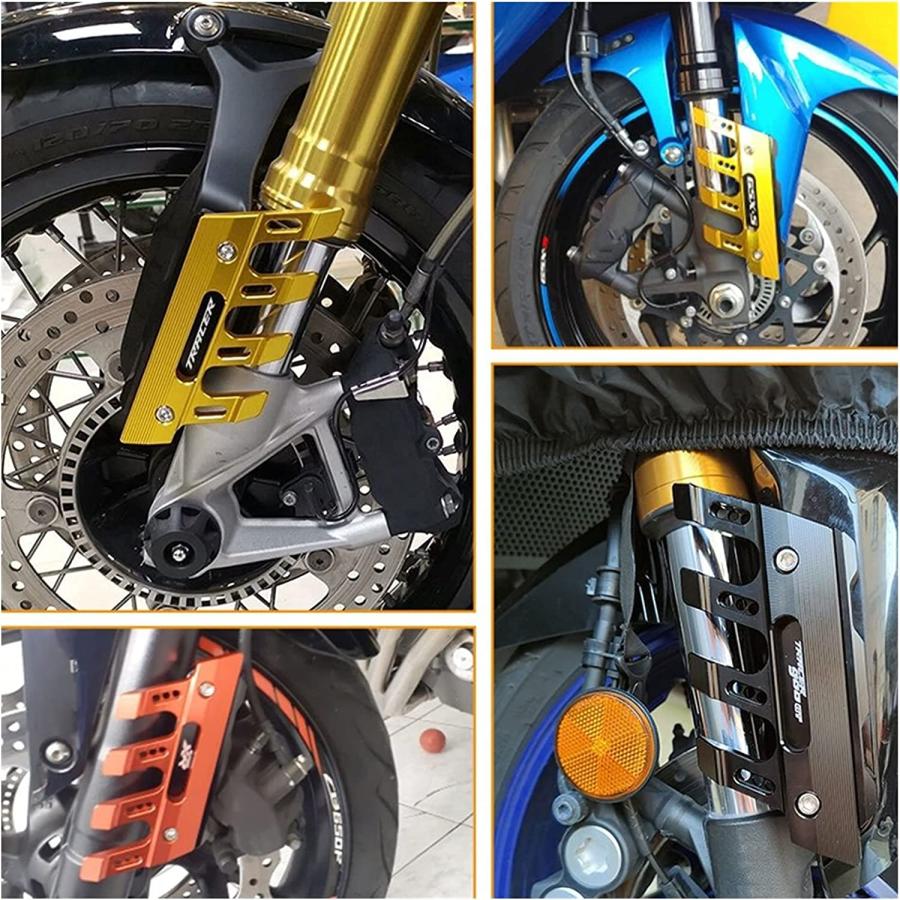 【並行輸入品】LHSM Motorcycle Frames Motorcycle Mudguard Front Fork Protector Guar_2