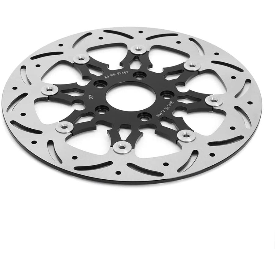 【並行輸入品】TARAZON Floating 11.5inch Front Rear Brake Discs Rotors Pads for Har_4